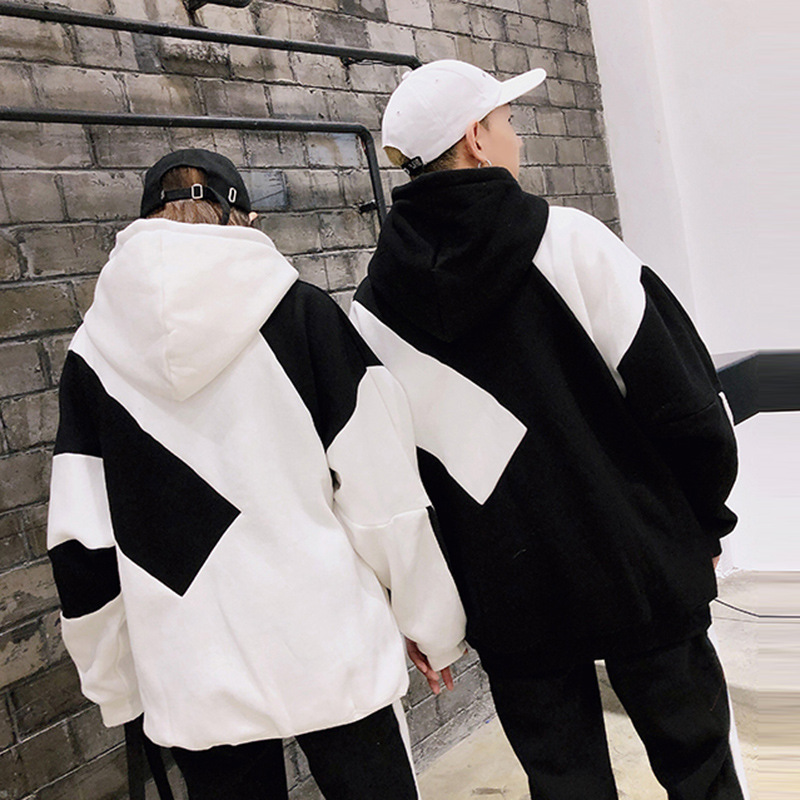 ペアルックパーカー Hiphop B系 カップル向け長袖パーカー ストリートファッション ダンス衣装 春 秋 冬 ペアルック専門通販サイト