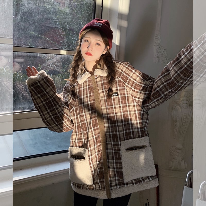 ペアルックボアブルゾン カップルや友達とお揃い コート ペアルック専門通販サイト